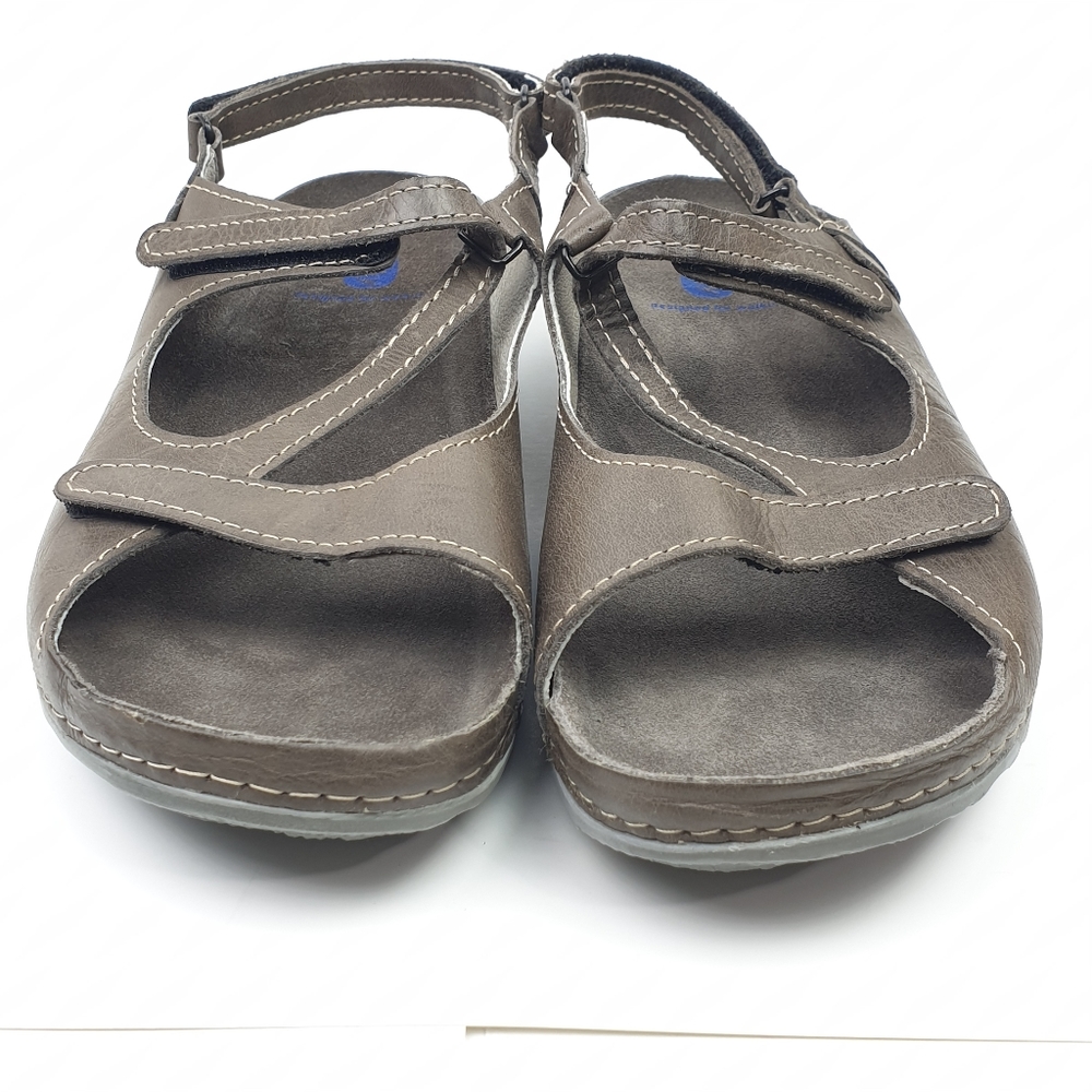 Leif Wolky slingback walking sandals comfort adjustable lightweight EU 42
